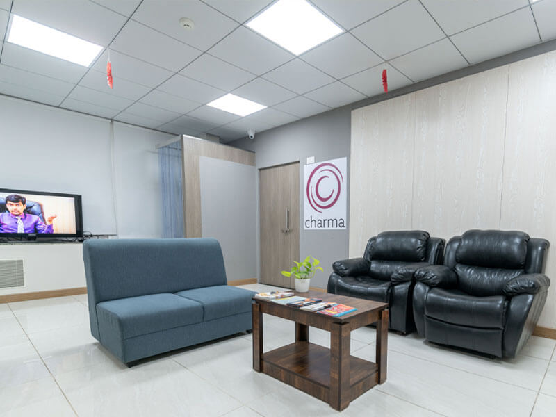 charma waiting area